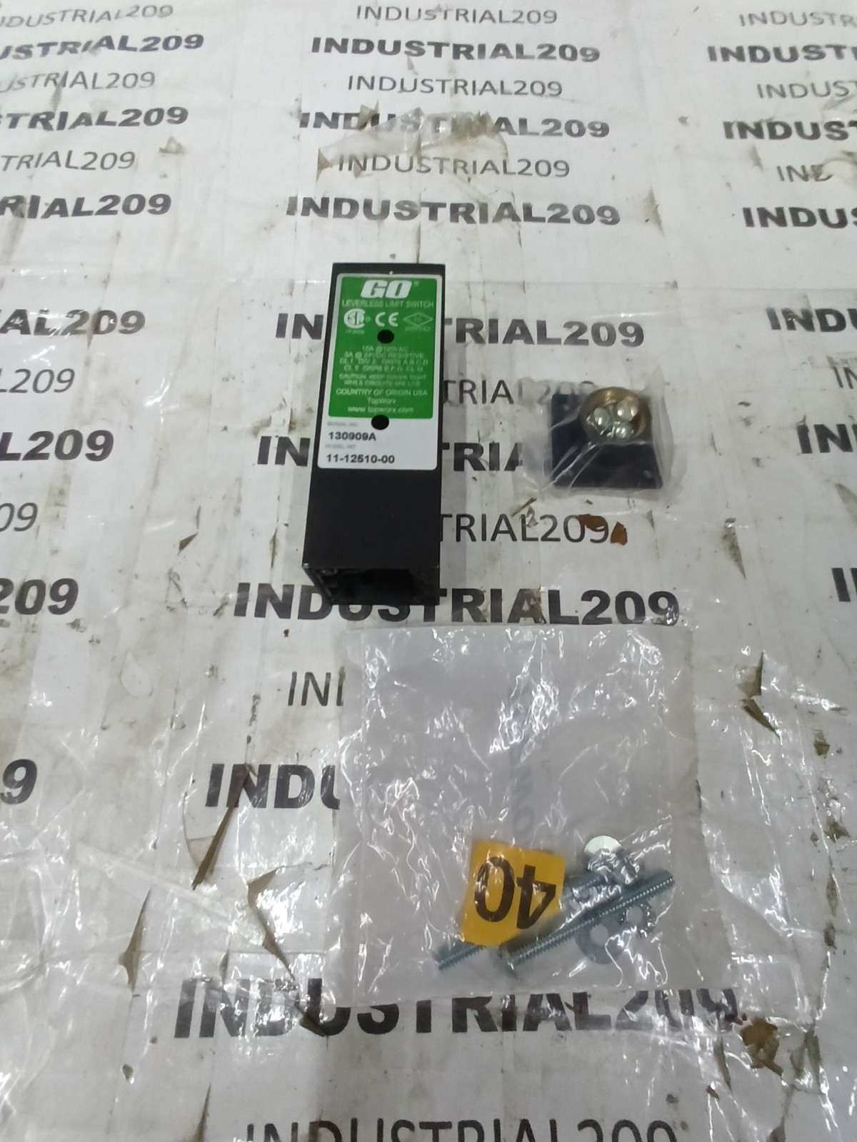 TOPWORX 11-12510-00 LEVERLESS LIMIT SWITCH