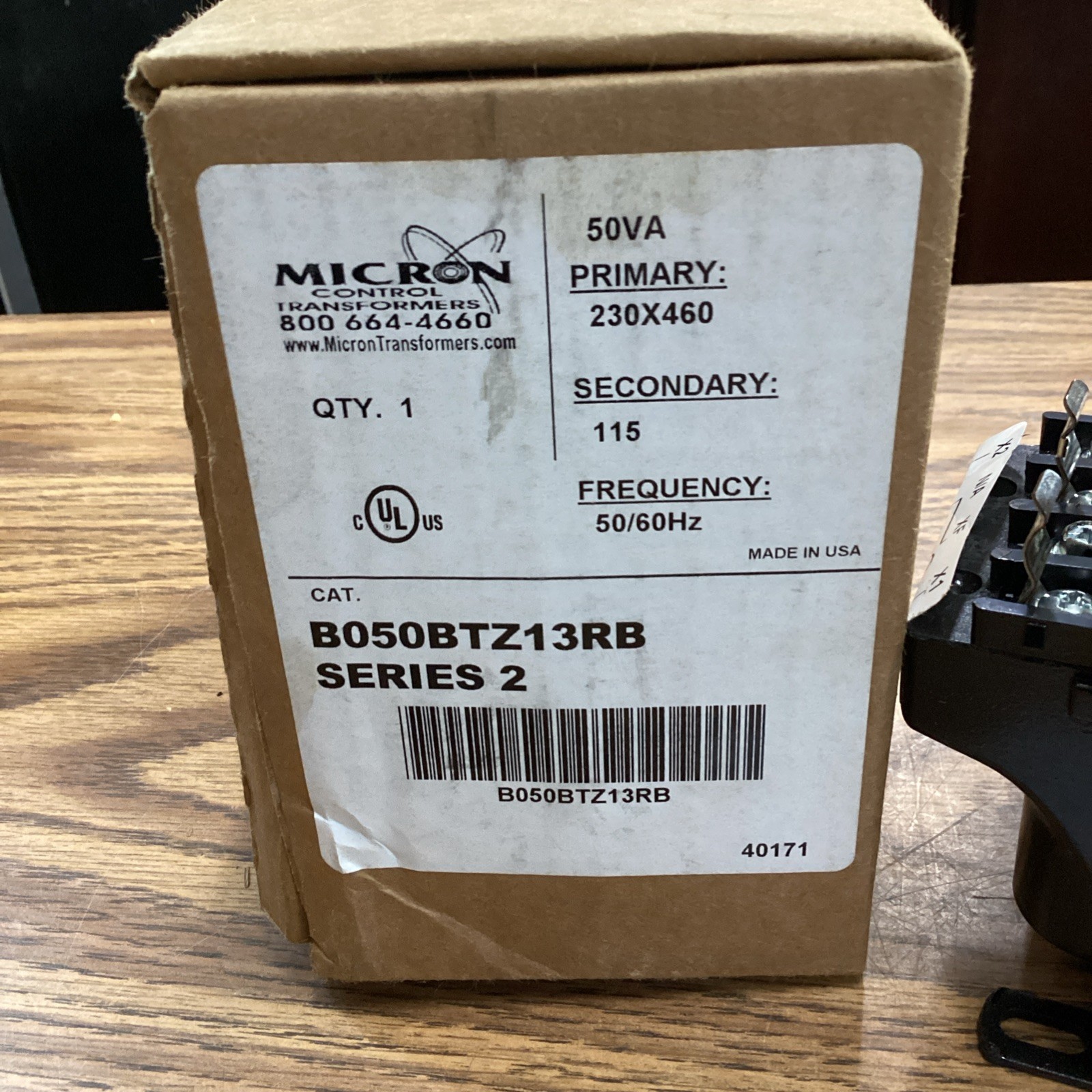 Micron B050BTZ13RB 50V 230/460 X 115 TFMR New