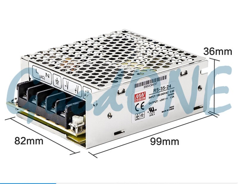 1PCS New MEAN WELL RS-50-48 48V1.1A Switching Power Supply RS Series
