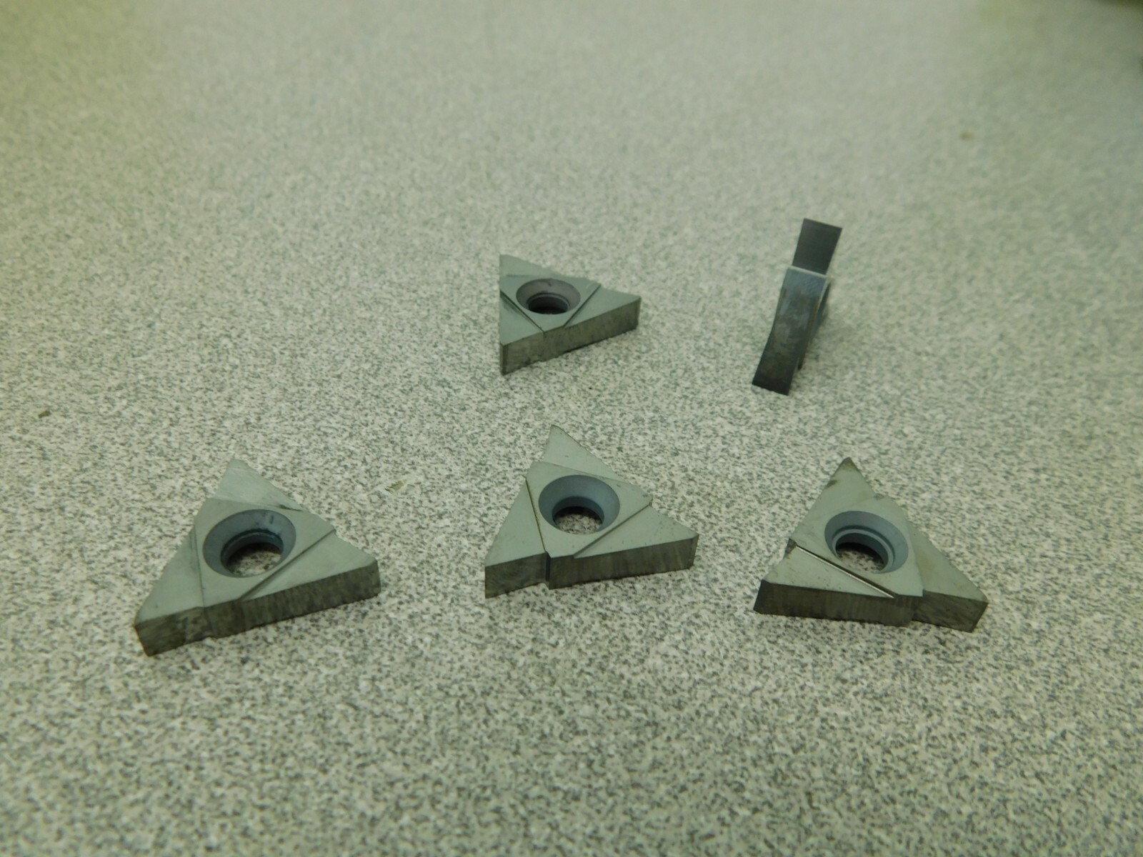Pro Carbide Grooving Inserts 5Pk TNMC43 Grade TCN55 3/16″ Cutting Width 51519106