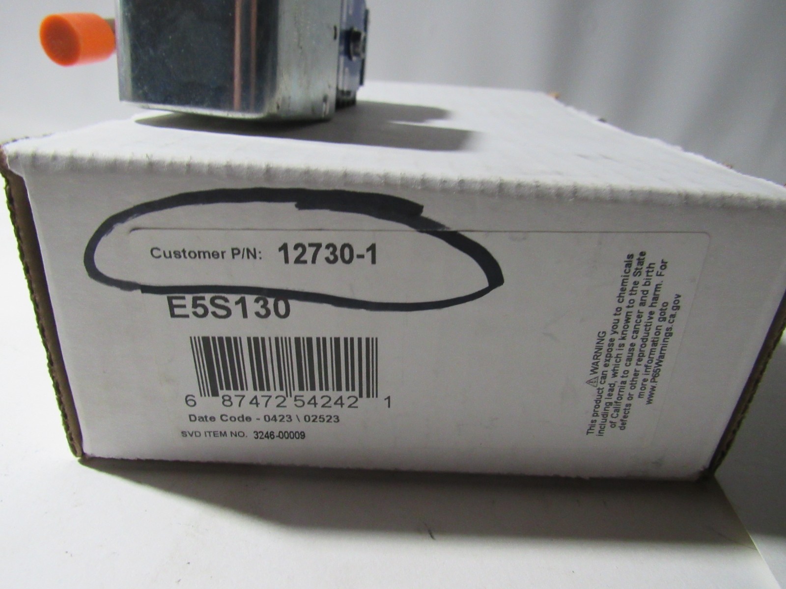Sporlan E5S130 Valve W/MKC-1 Solenoid Coil Kit NEW!
