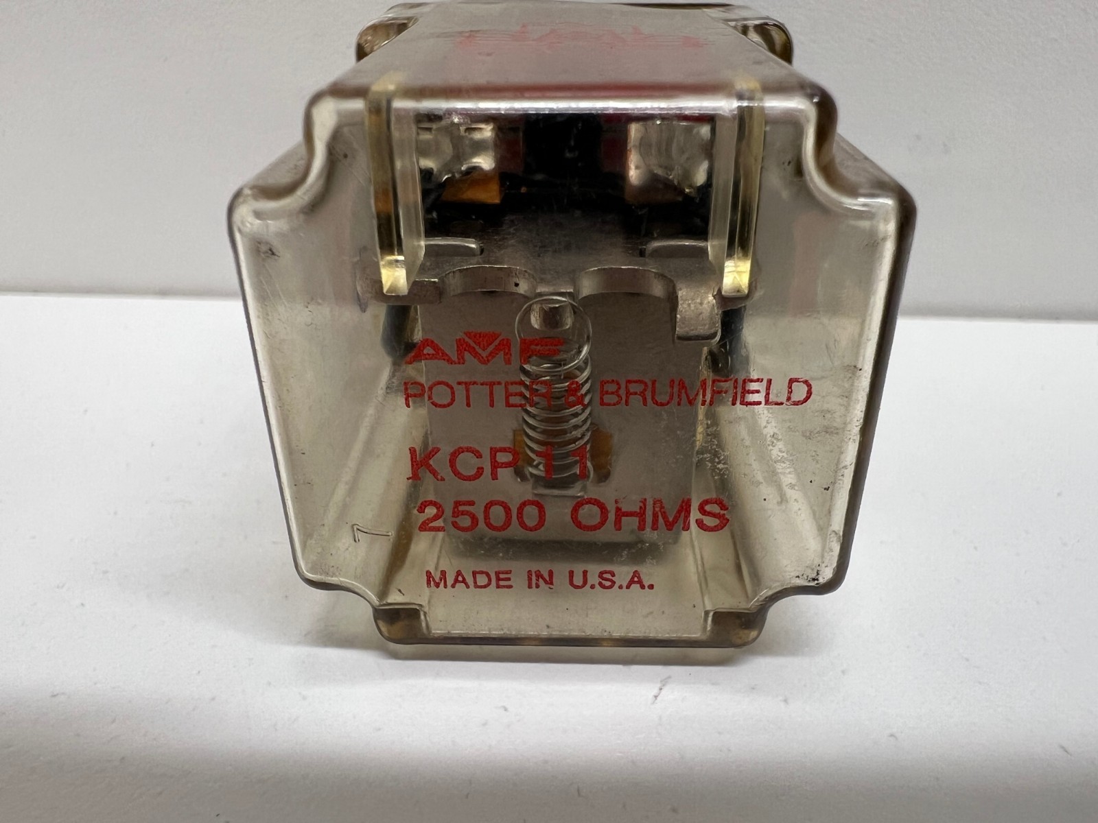 GOOD USED! POTTER & BRUMFIELD 2A RELAY KCP-11-2500