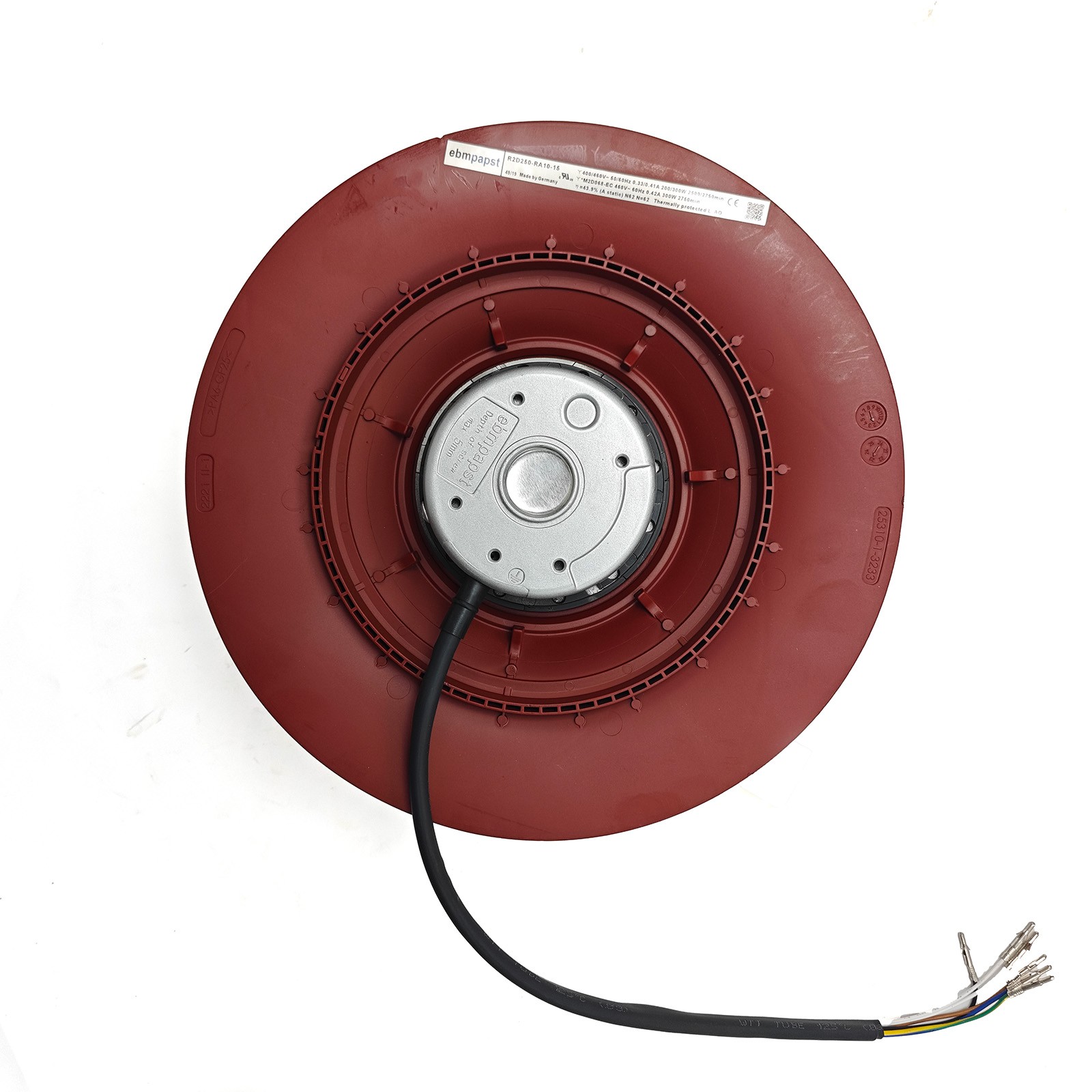 Brand new Cooling Fan R2D250-RA10-15 for ebmpapst R2D250-RA10-13 400v 200w