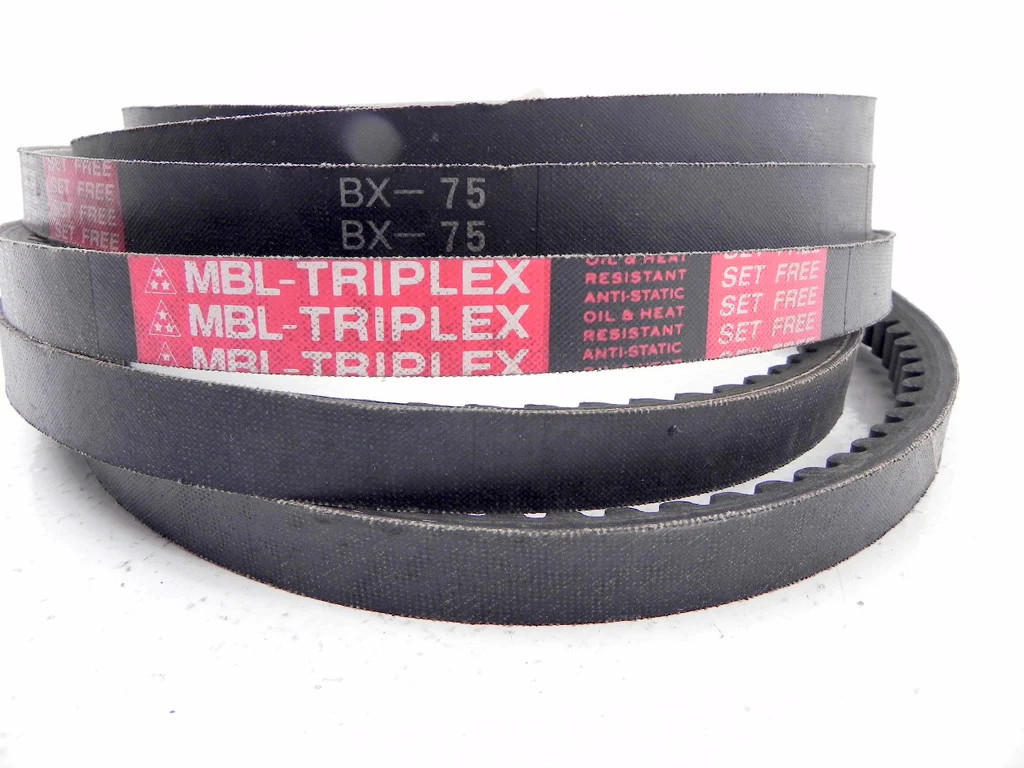 MBL Triplex V-Belt BX75 (Lot of 2)