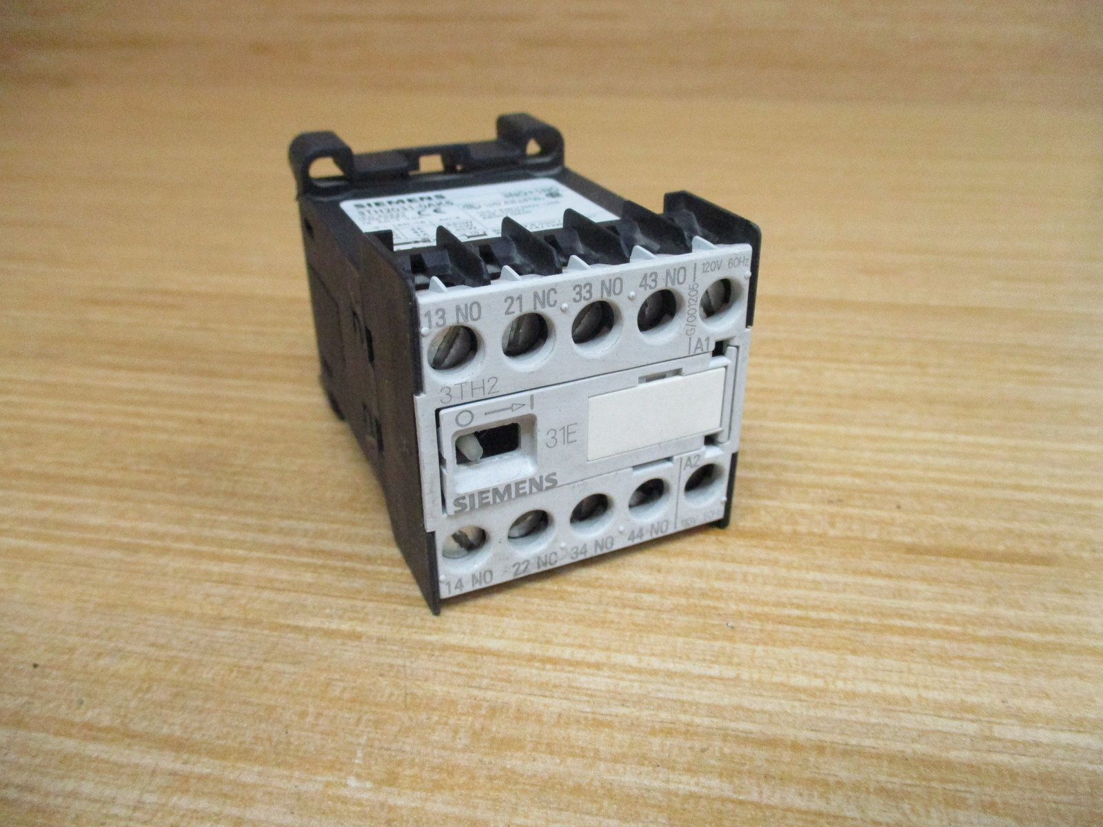 Siemens 3TH2031-0AK6 Control Relay 3TH20310AK6