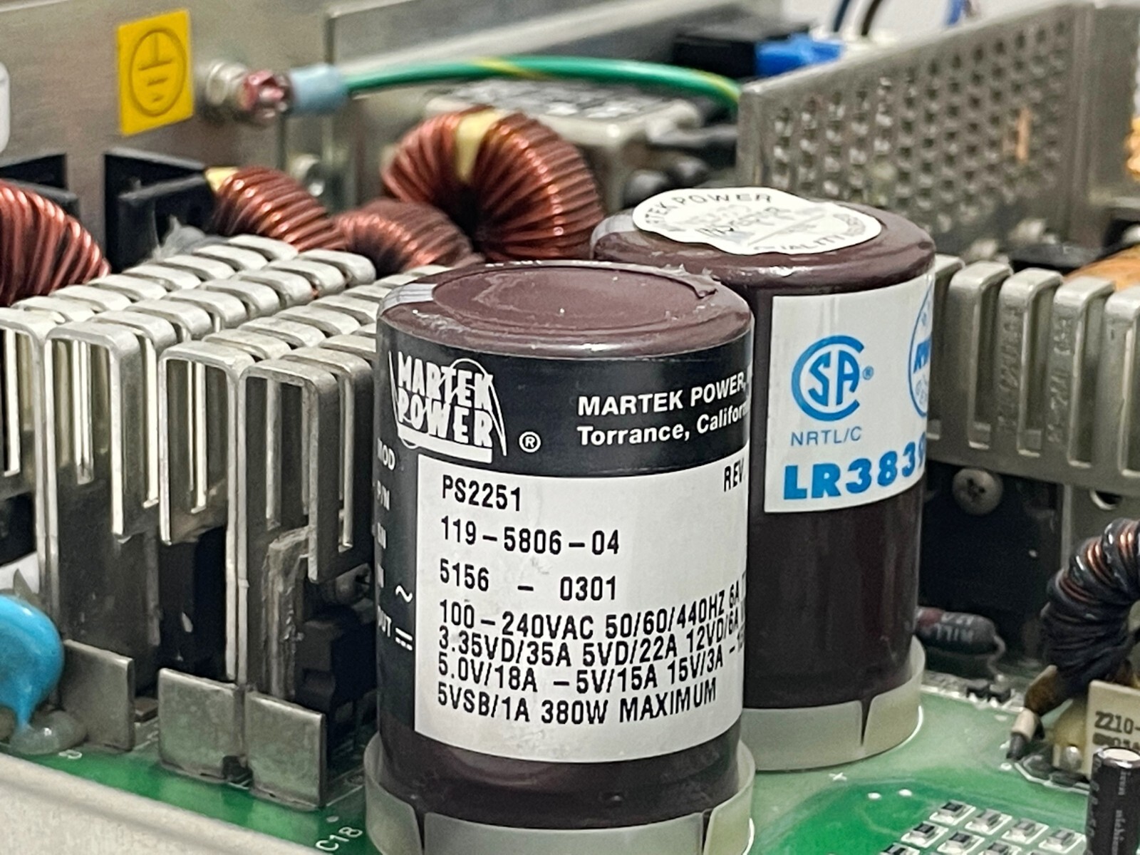 Tektronix PS2251 TDS7000 TDS6000 TDS7104 TDS7404 TDS6404 Series Power Supply