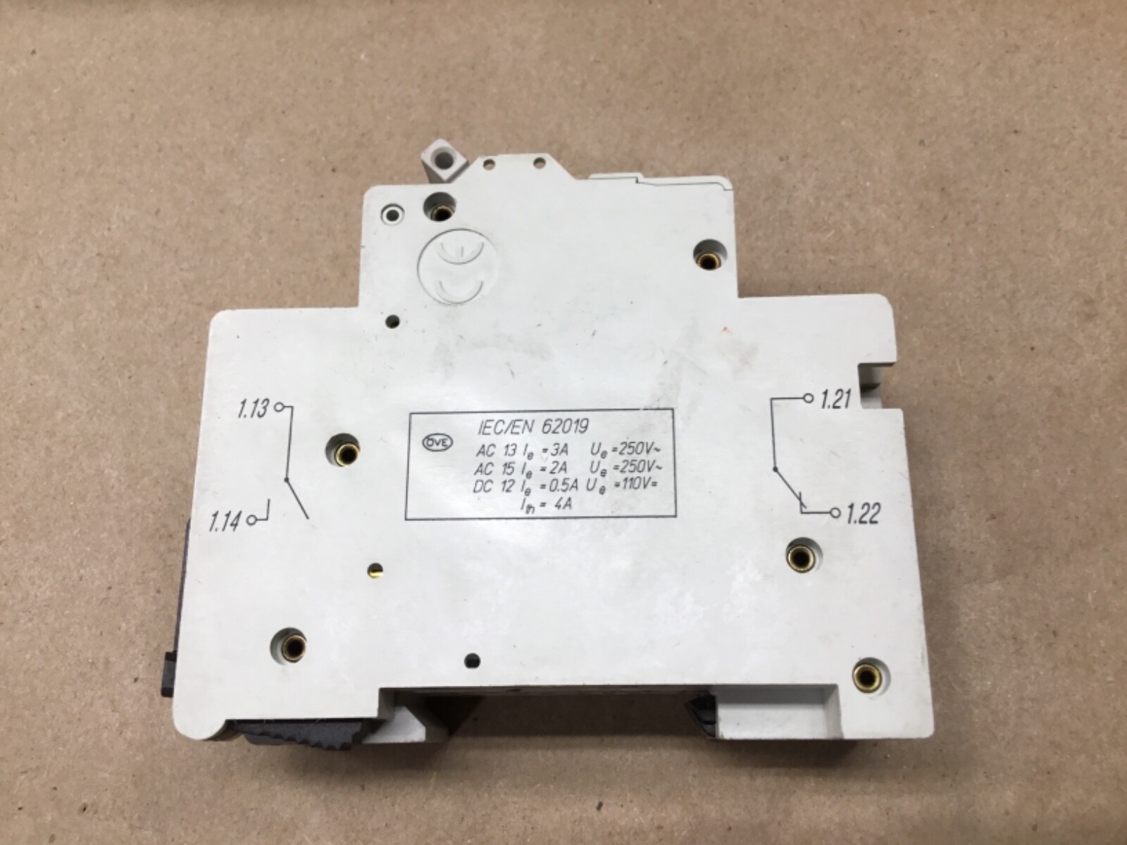 Lot Of 7 Moeller FAZ-C3 Circuit Breaker With FAZ-XH11 #67D30*AD