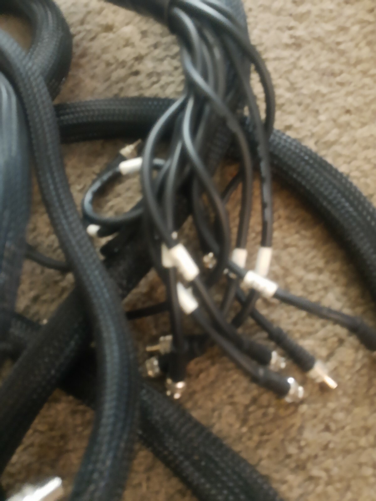 LOT of WAGO Speedway Digital Long CABLES Coupler Connectors 767-5801 / 767-2301