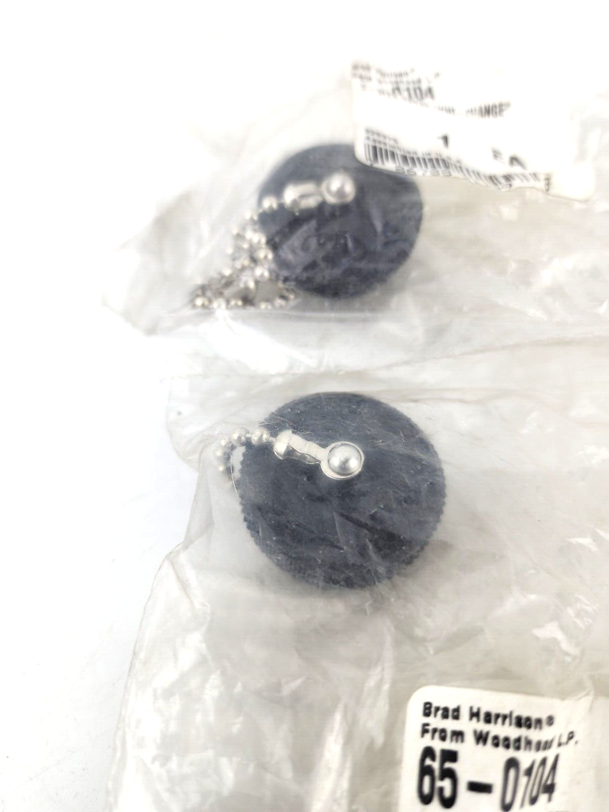 2pcs Brad Harrison Closure Cap 65-0104 Mini Change 1 1/8″-16 UN External Thread