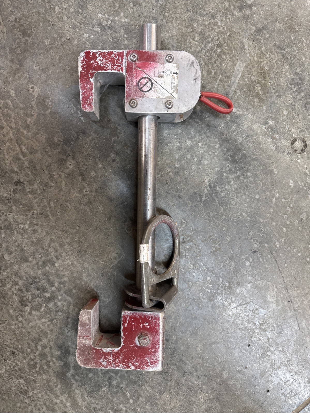8814-12 Miller Shadow Adjustable Beam Clamp Anchor 4” to 12”