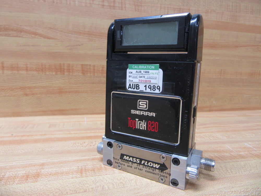 Sierra 822S-L-2-OV1-PV1-V1-HP/SCR #2700 Mass Flow Meter 0-100 SCCM 150PSI