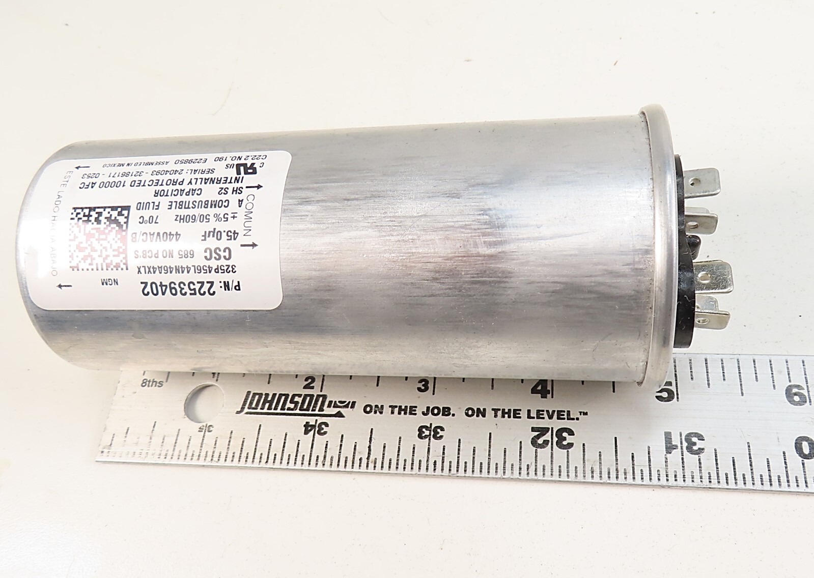 NGM 22539402 Capacitor 45μF / 440VAC 325P456L44N46A4XLX NEW NO BOX