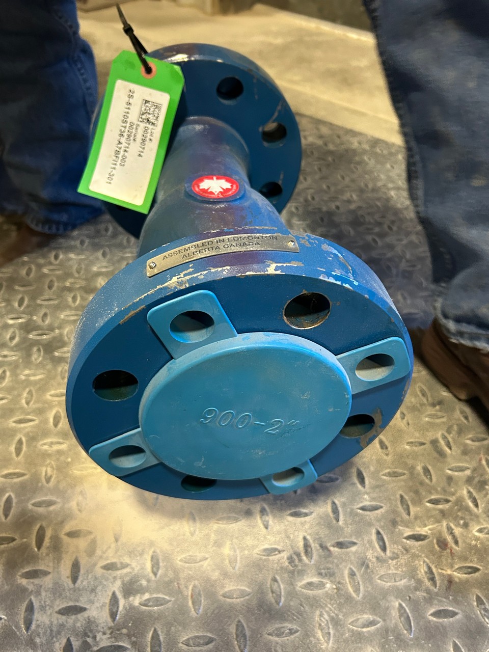 STREAM-FLO CROWN SWING CHECK VALVE 2″ CLASS 1500 RTJ 3750 PSIG WP A352