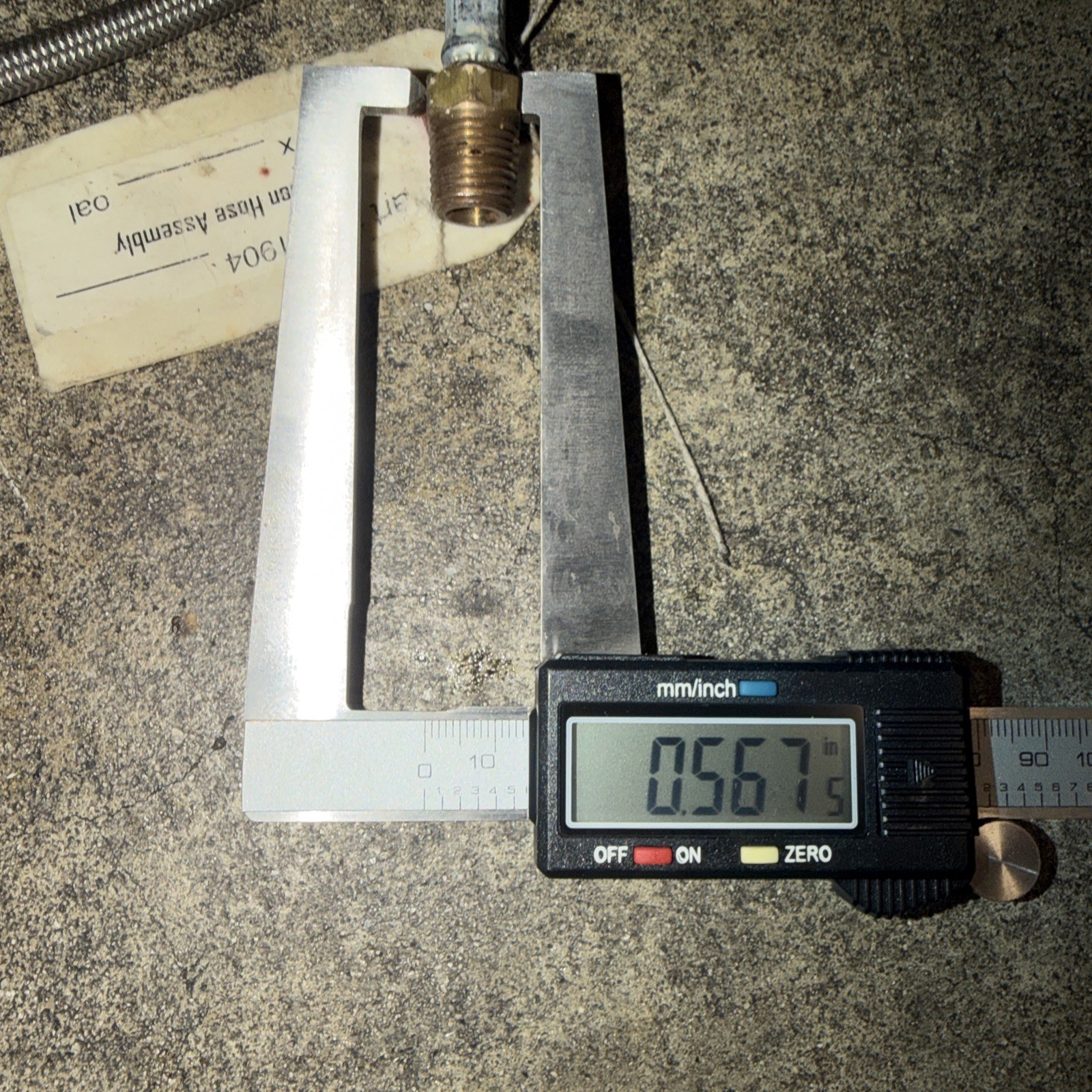 High Temp Stainless Steel/ Braided Teflon Water Or Oil Lines. 6 To 10 Ft.