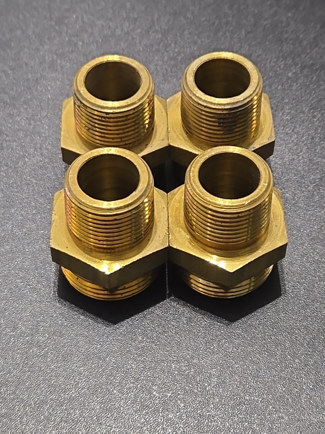 Uponor A4322575 QS-Style Copper Adapter R225x 3/4″ Mpt 4pc Lot