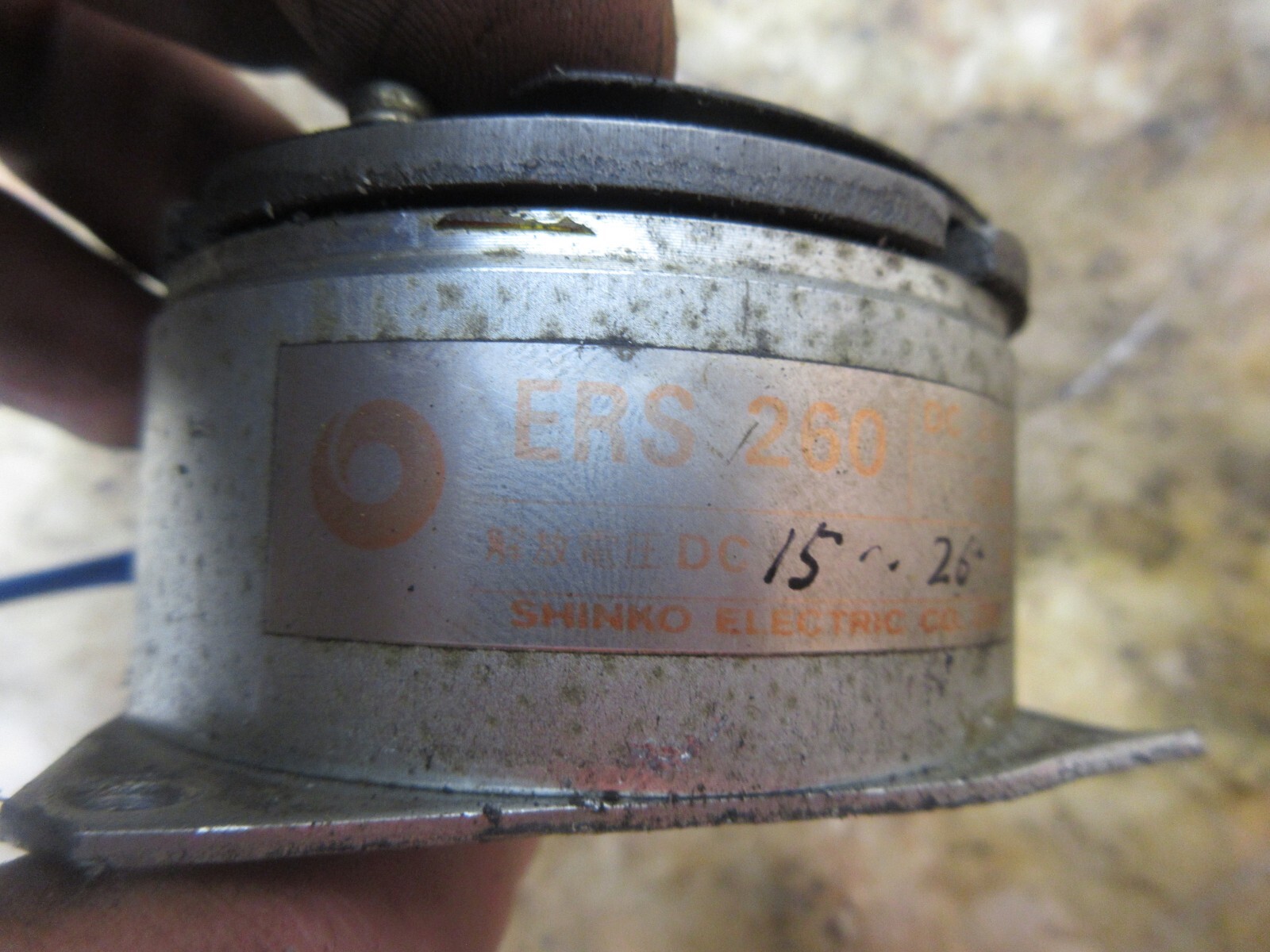 SHINKO BRAKE CLUTCH MORI SEIKI CNC LATHE ERS/260 DC 24V 10W