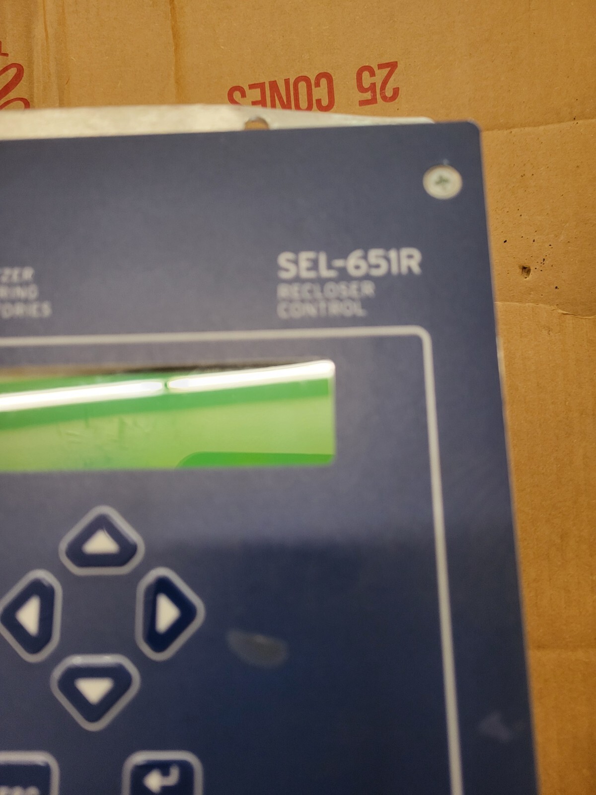 SEL-651R Recloser Control w/SEL0651R2APXGAE1123L508.