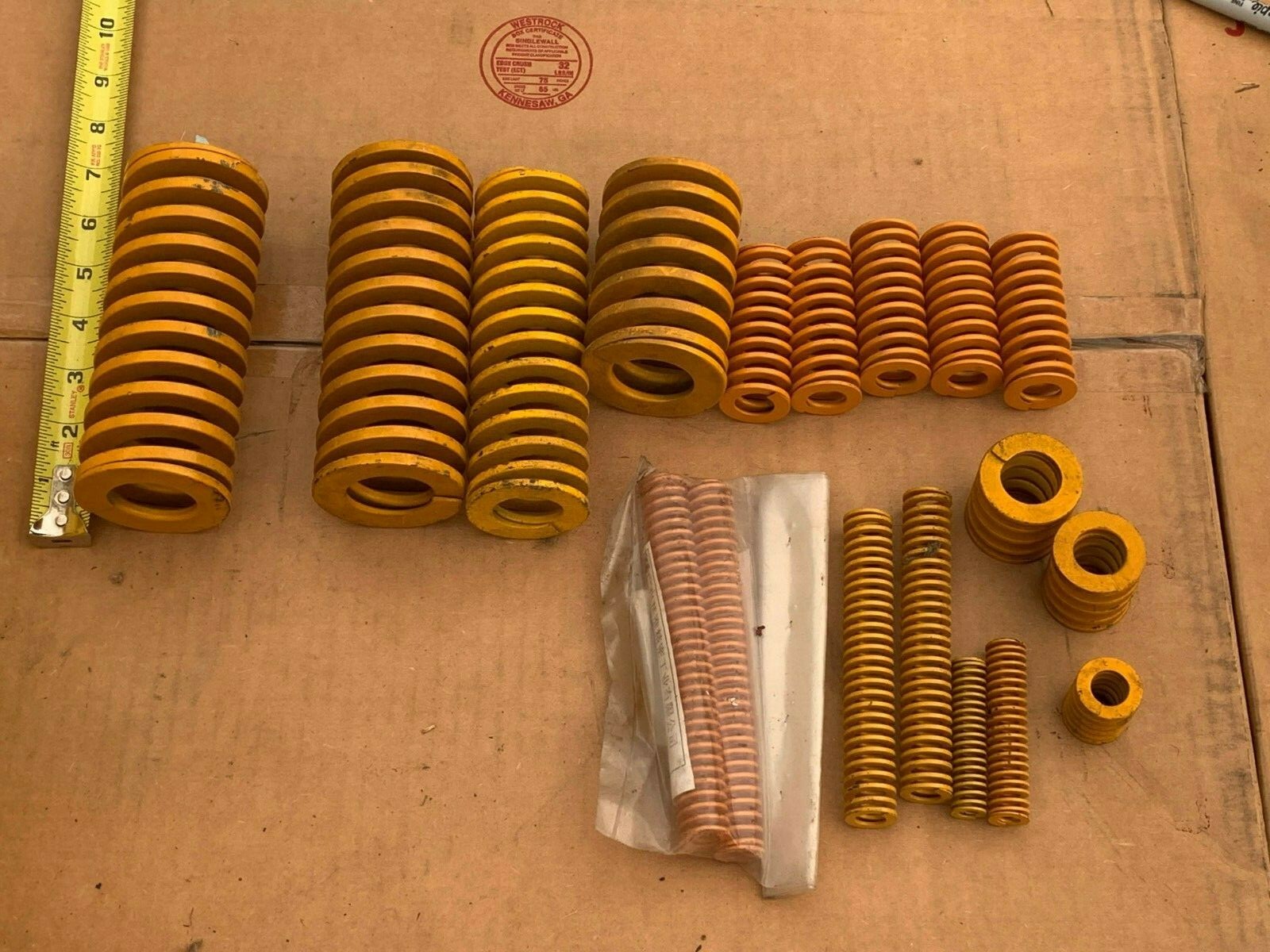 JIS Die Springs Extra Light Duty (Lot of 18, Assorted)