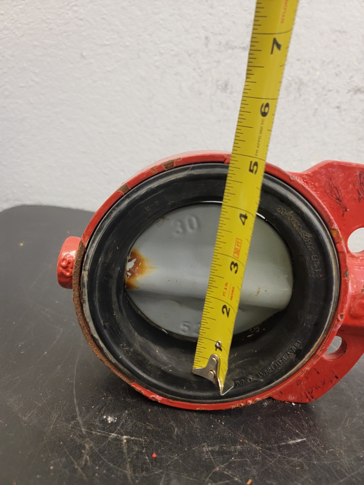 BRAY 4″ BUTTERFLY VALVE SERIES 30 Used A3