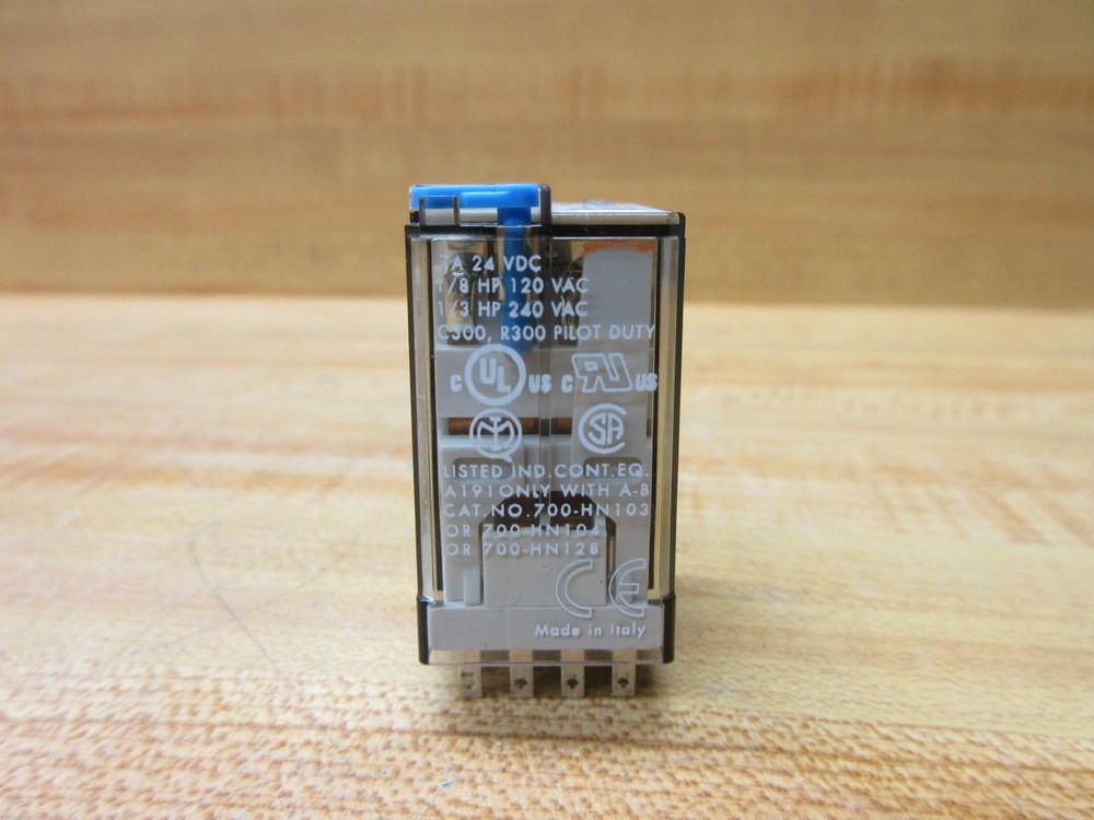 Allen Bradley 700-HC14Z24-3-4-24V DC Relay 700-HC14Z24-3-4-24VDC Series D (Pack