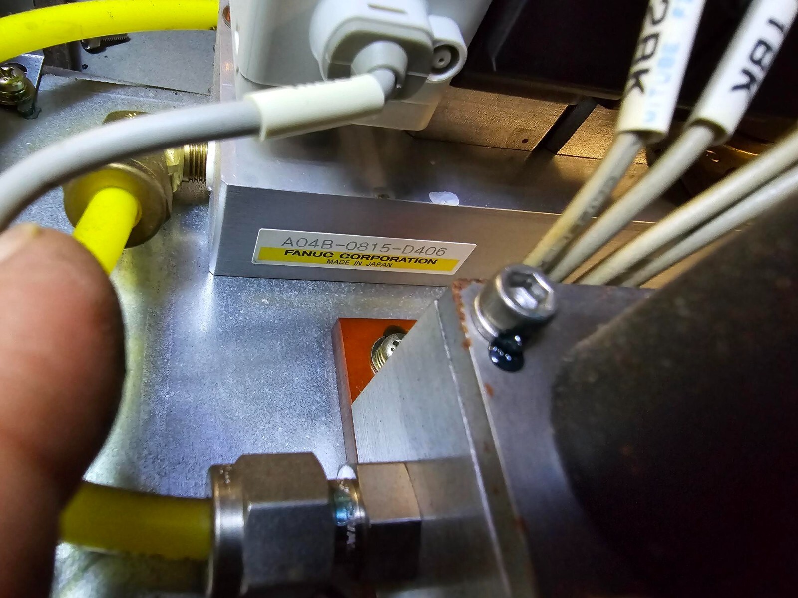Amada Fanuc Laser Gas Control A04b-0815-C404 A04b-0815-D406 VCW33-4G-7-A-X35
