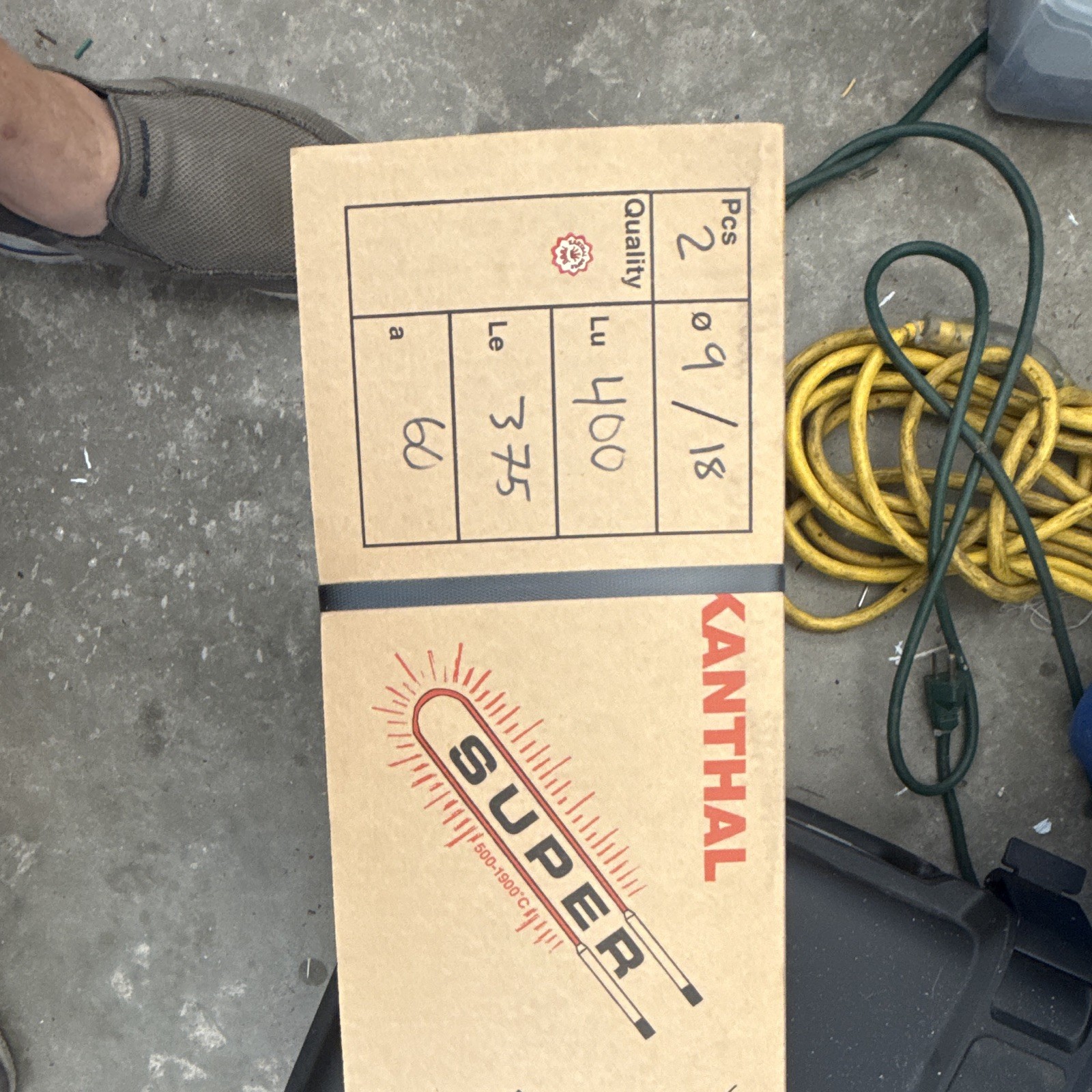Kanthal SUPER Heating Element MPN 400