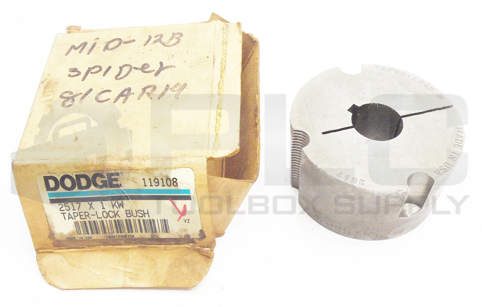 NEW ABB DODGE RELIANCE 119108 TAPER-LOCK BUSHING 2517 X 1 KW