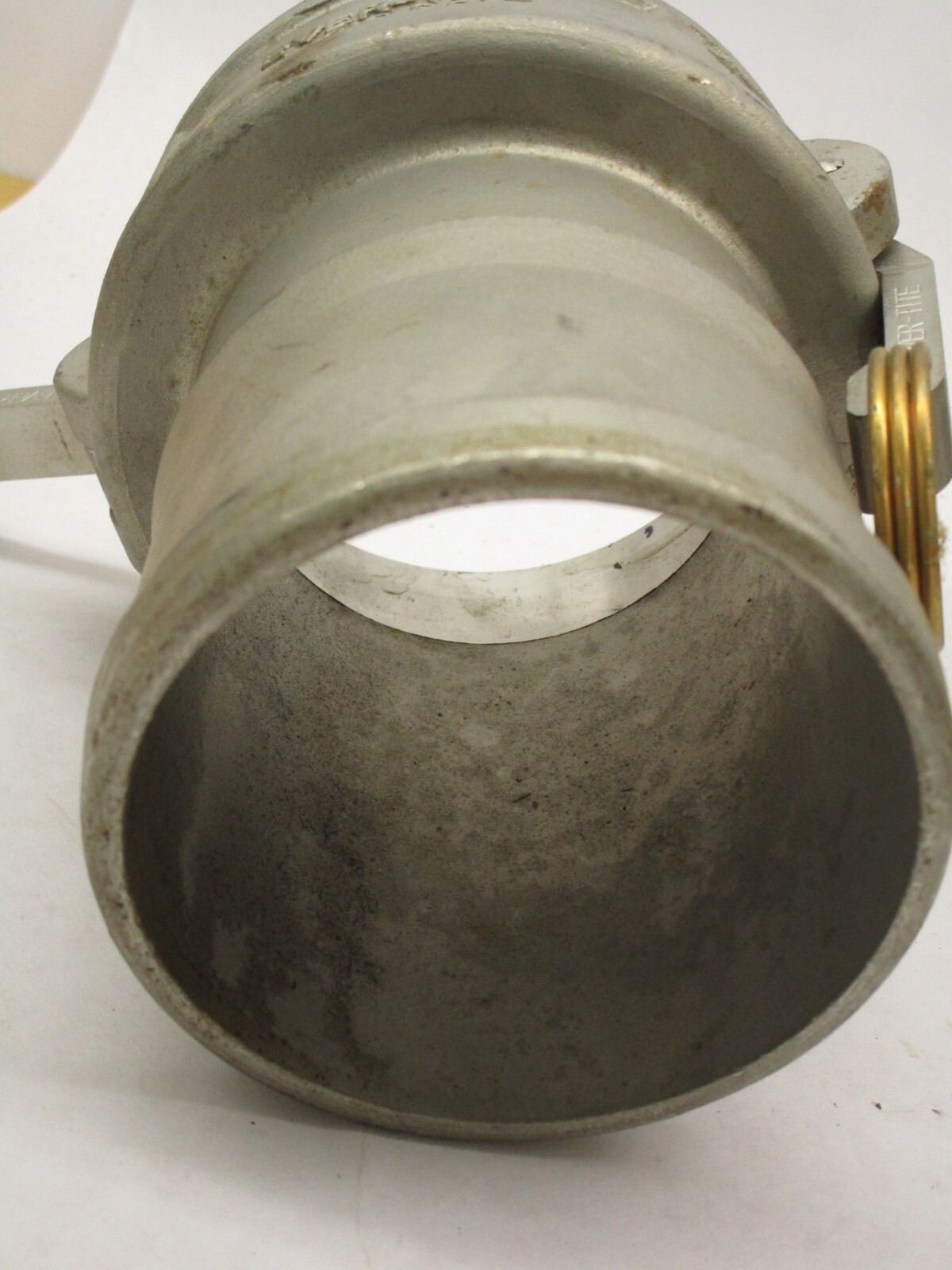 2 Ever-Tite 316-SS 4″ Hose Coupling & 1 cap – UNUSED
