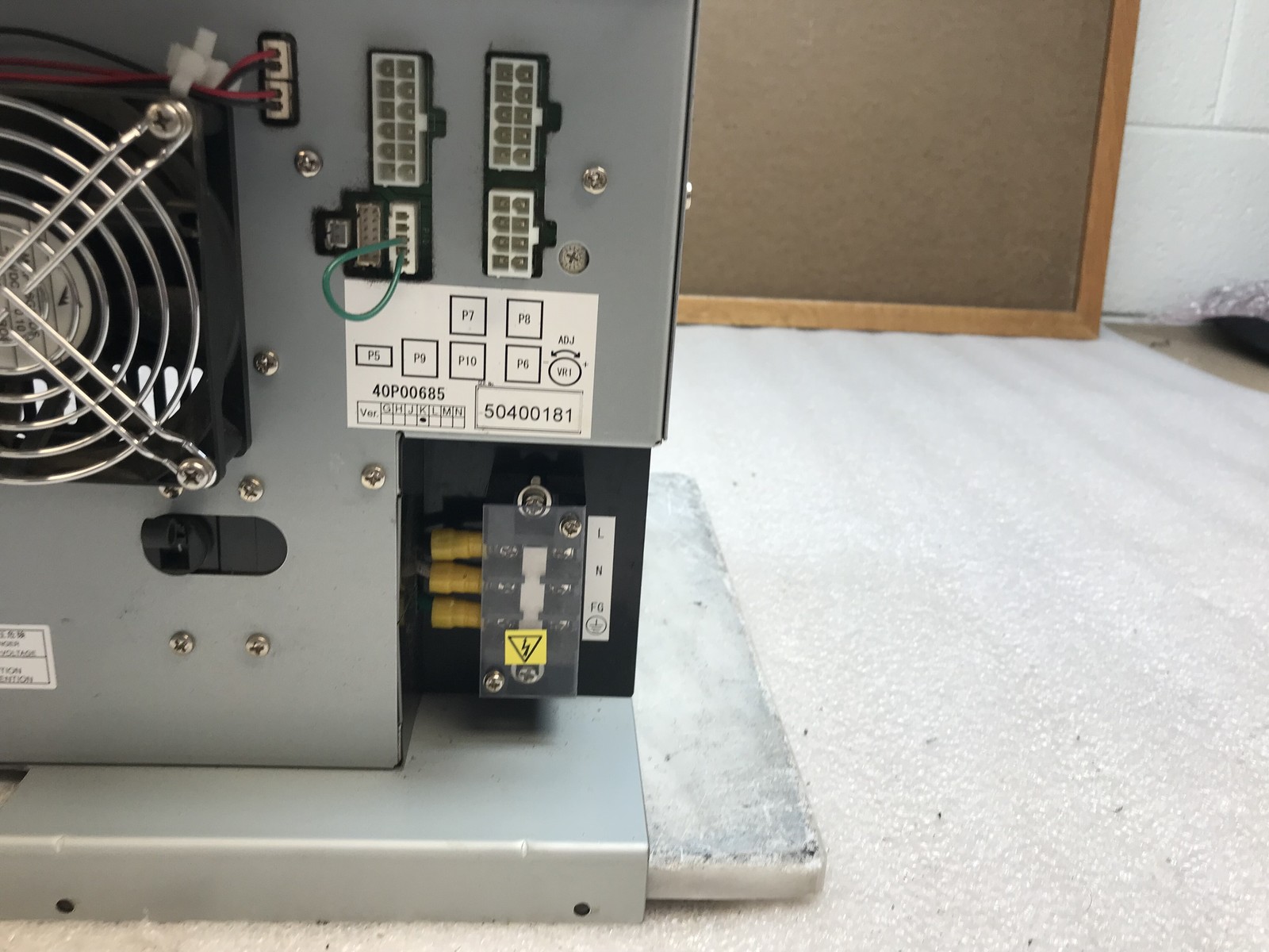STRATASYS EDEN DC POWER SUPPLY PWR-02100-S 40P00685/K 40P00685-K
