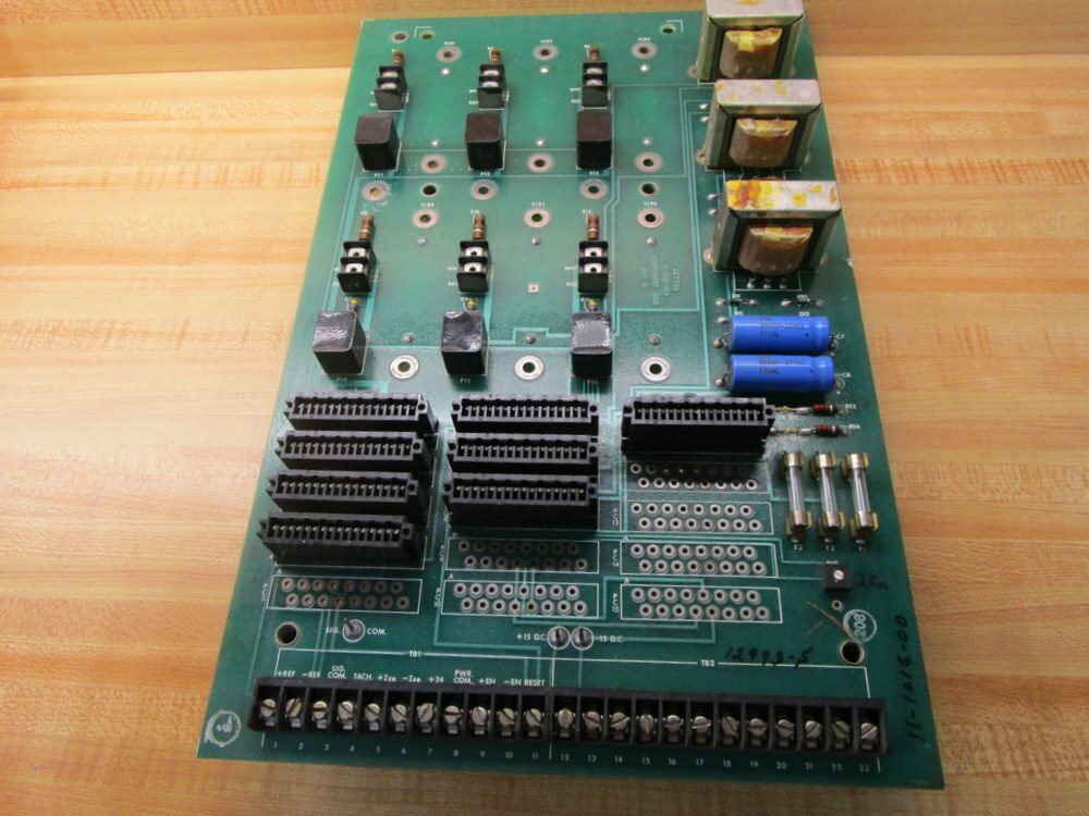 Gettys 11-1015-105 Servo Drive Rev. D