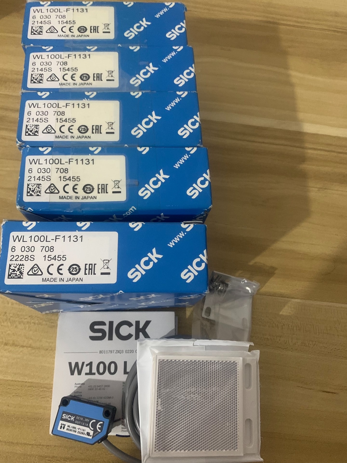 1P 6030708 WL100L-F1131 SICK NEW Accept counteroffer