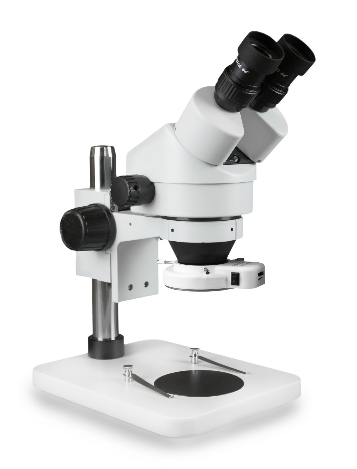 Parco Scientific 7X—45X Binocular Zoom Stereo Microscope,144-LED Ring Light