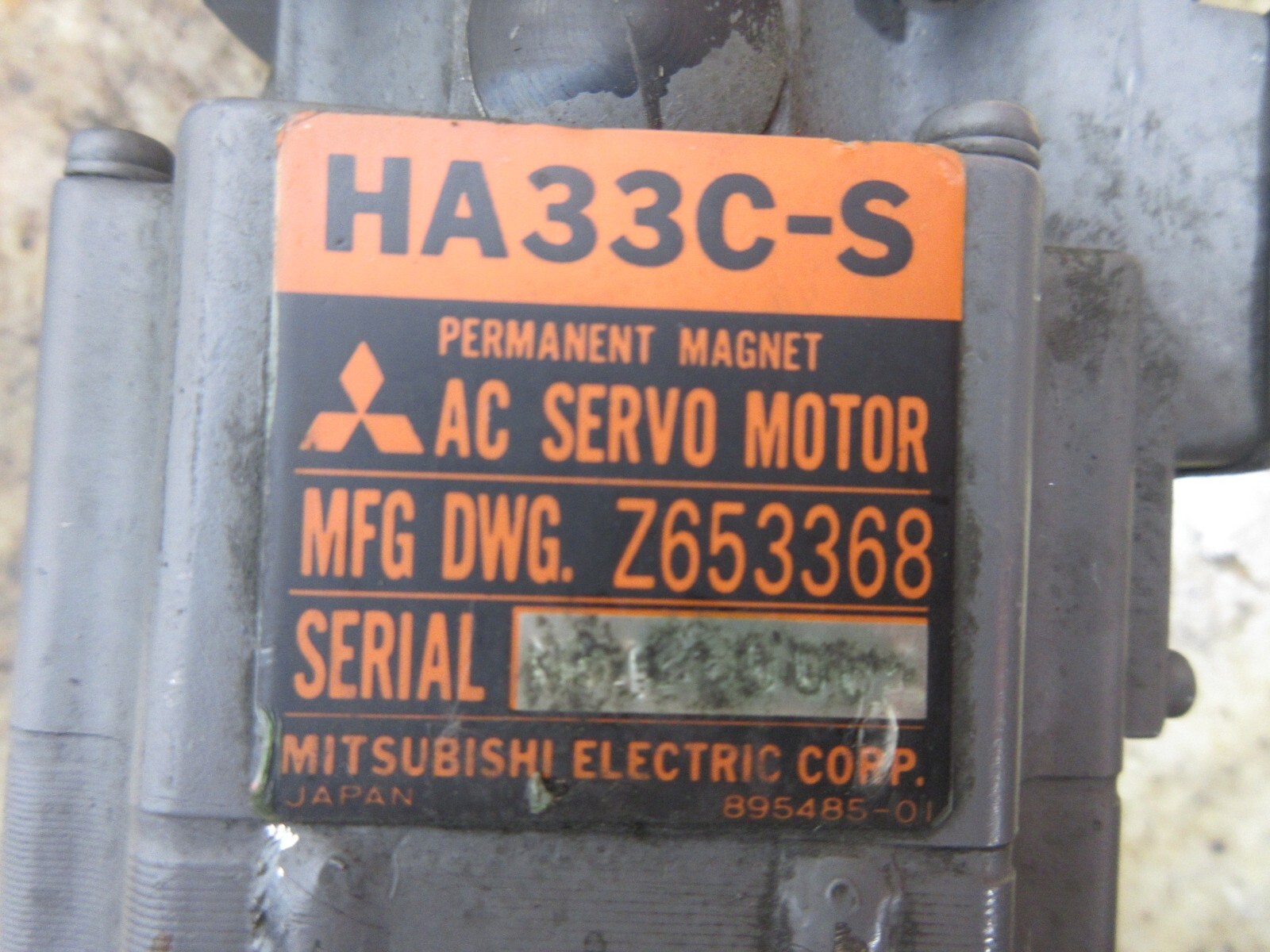MITSUBISHI MOTOR Z653368 HA33C-S OSE 5K-6-12-0 TS 5146 N BKO-NC6214 EACH 1