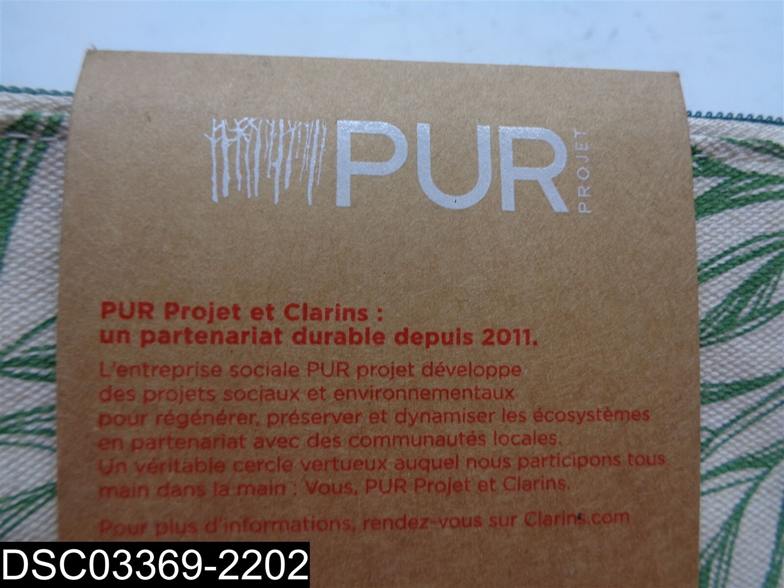 Pur Projet Clarins Hand Bag 3666057057892
