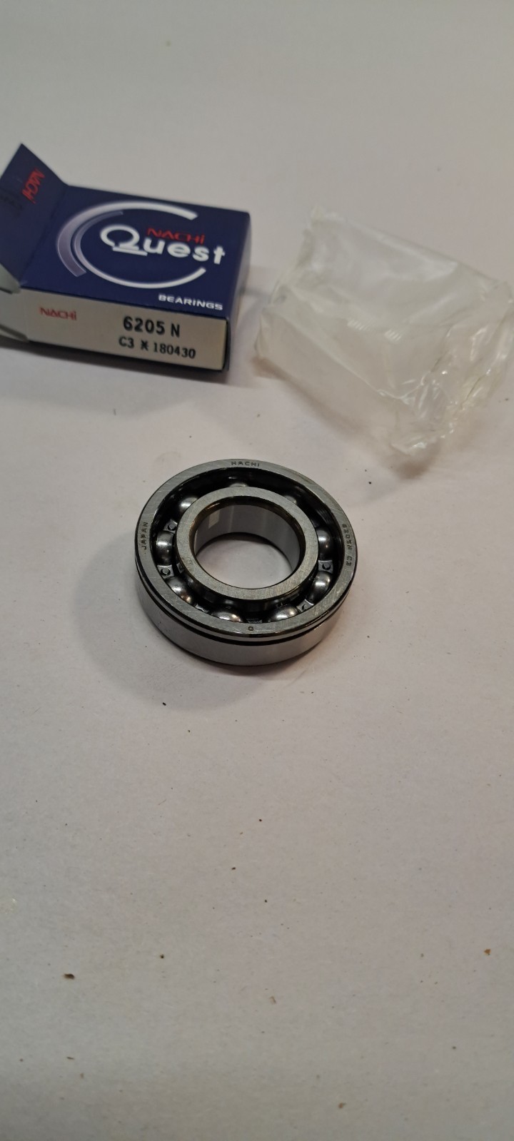 LOT OF 5 Nachi 6205N C3/ 6205NC3 Bearing
