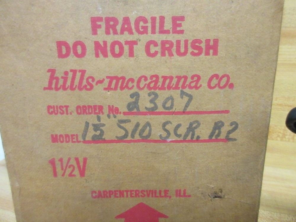 Hills-McCanna 1-1/2″ 510 SCR.R2 Diaphragm Valve F-567-5M-6-60