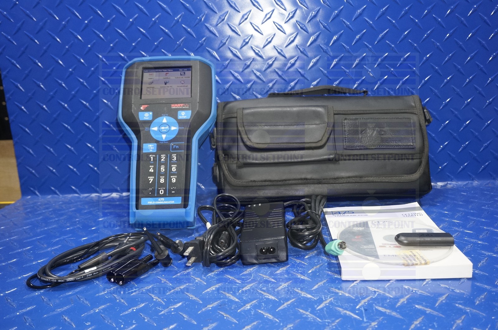 EMERSON ROSEMOUNT 475 HART COMMUNICATOR COMPLETE WITH CHARGER ID86895