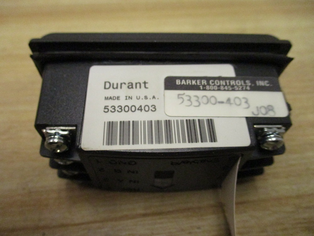 Barker Controls 5330-403 Durant Quadrature Indicator/Totalizer 5330403