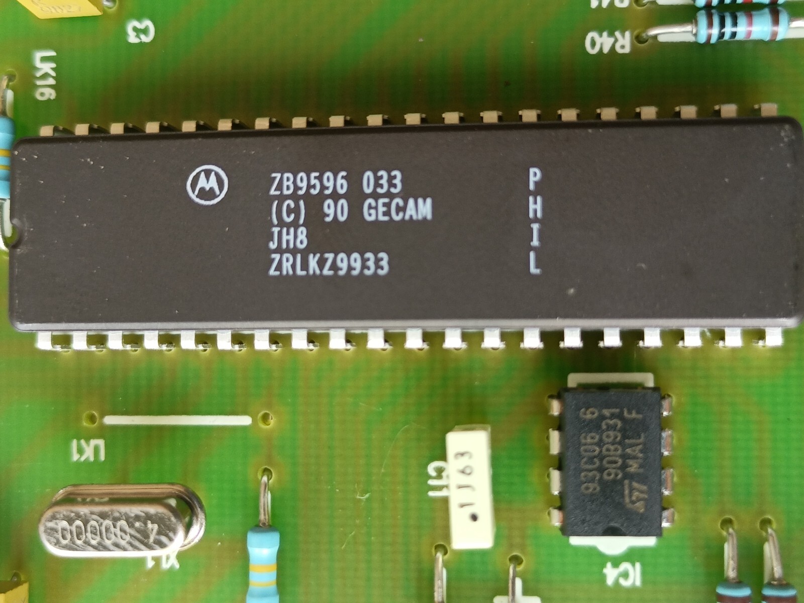 AEV9942 ZJ0359 ZJ8359 001 WA GEC ALSTHOM MCGG82H1CD0753E card