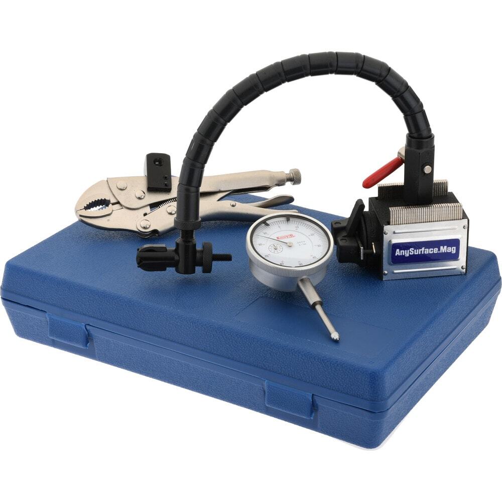 SPI 25-370-8 Brake/Rotor Gage Set w/ Magnetic Stand, 0 to 1″ Range, 0.001″ Res