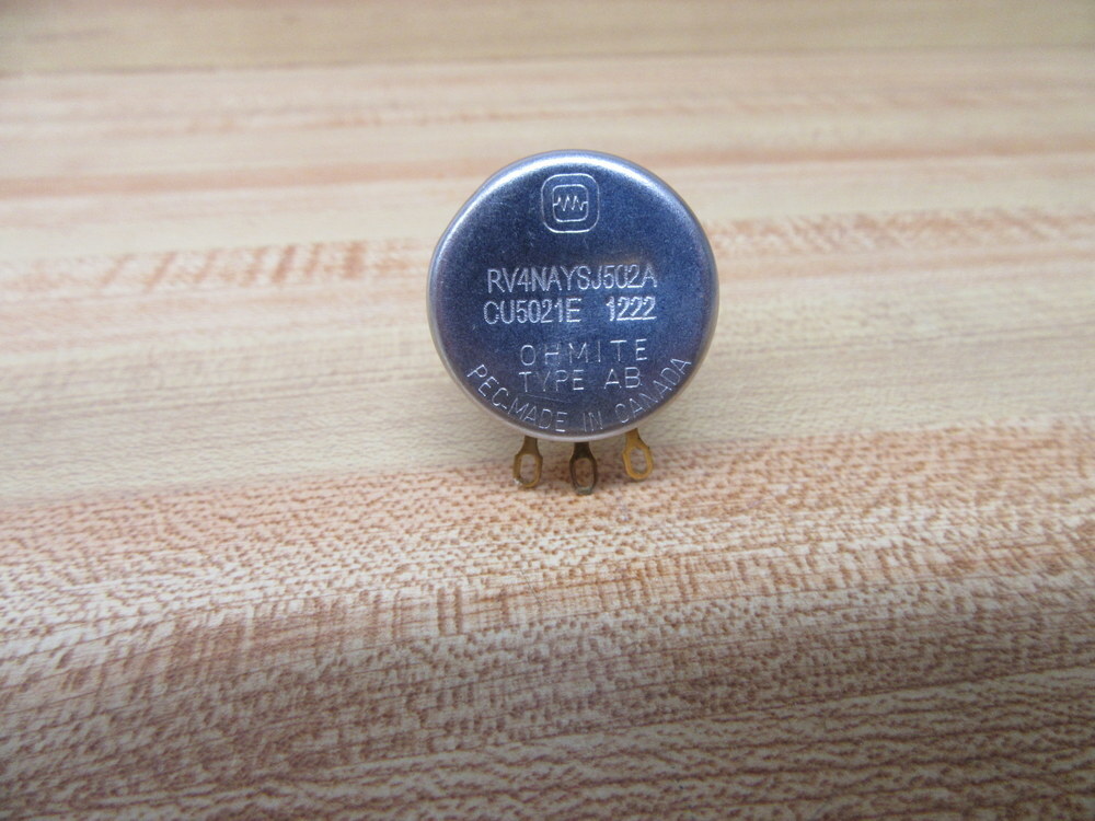 Ohmite RV4NAYSJ502A Carbon Potentiometer CU5021E 2 Watt