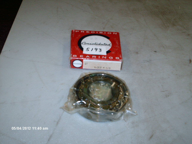 Consolidated Precision Bearing N-309 M C/3 STEYR (NIB)