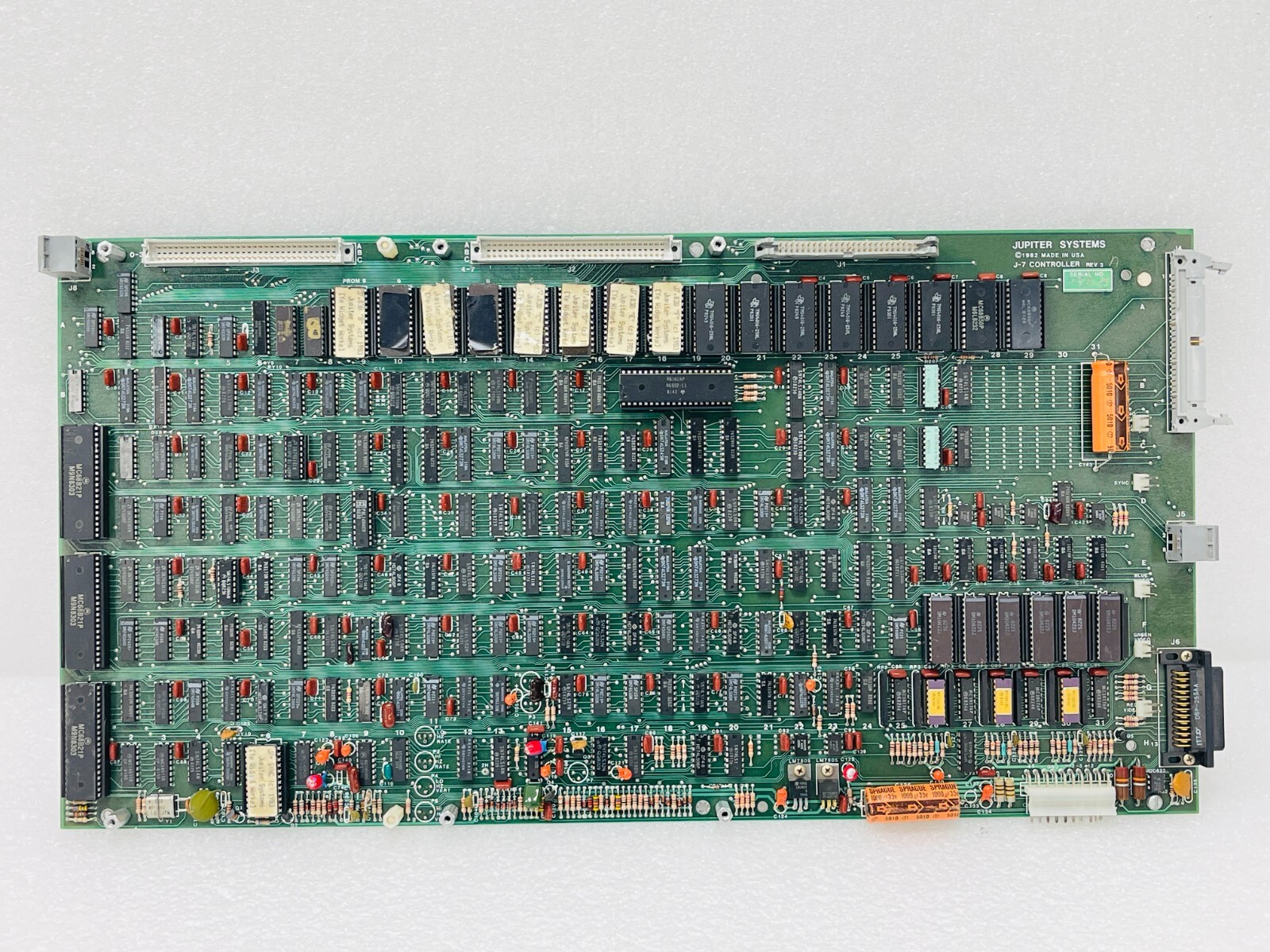 VINTAGE – JUNIPER SYSTEMS J-7 CONTROLLER REV 3 / FREE SHIPPING