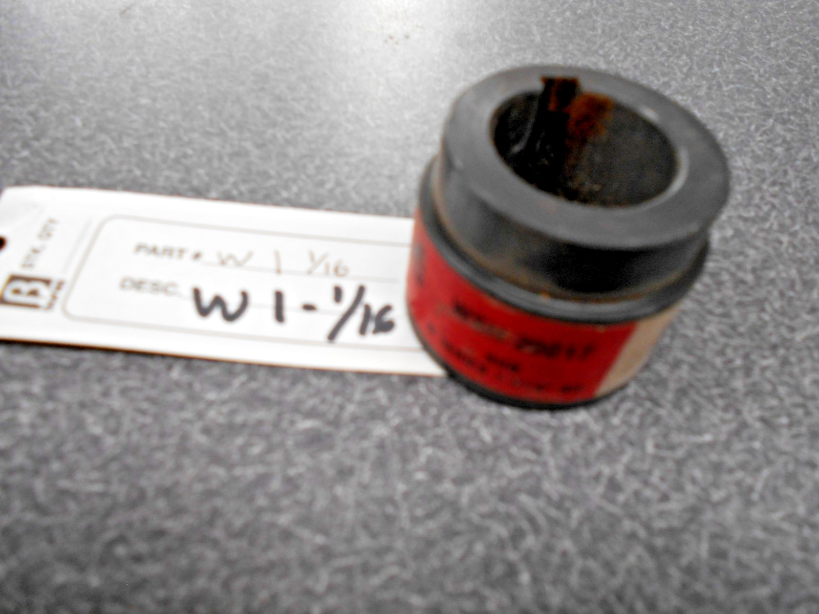 Weld-On Hub, Series W 1-1/16. Round Bore. Burns/Tisco. NOS!