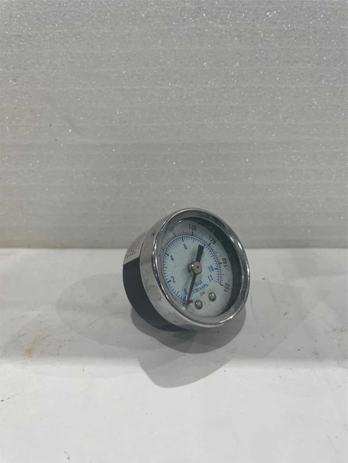 Pressure Gauge, 0-160 PSI, Used