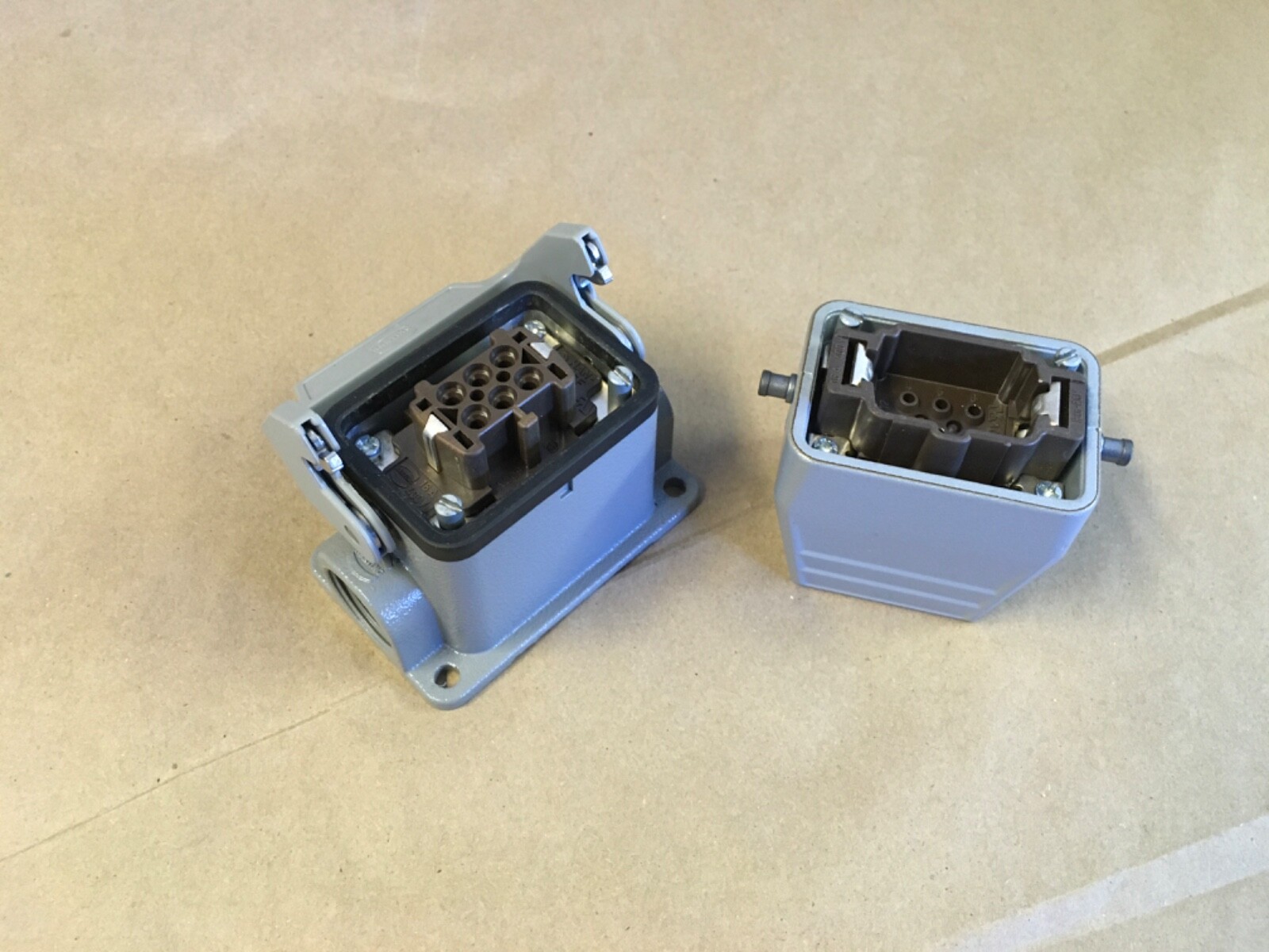 Harting Han-E6F & Han-E6M Connector with Housing