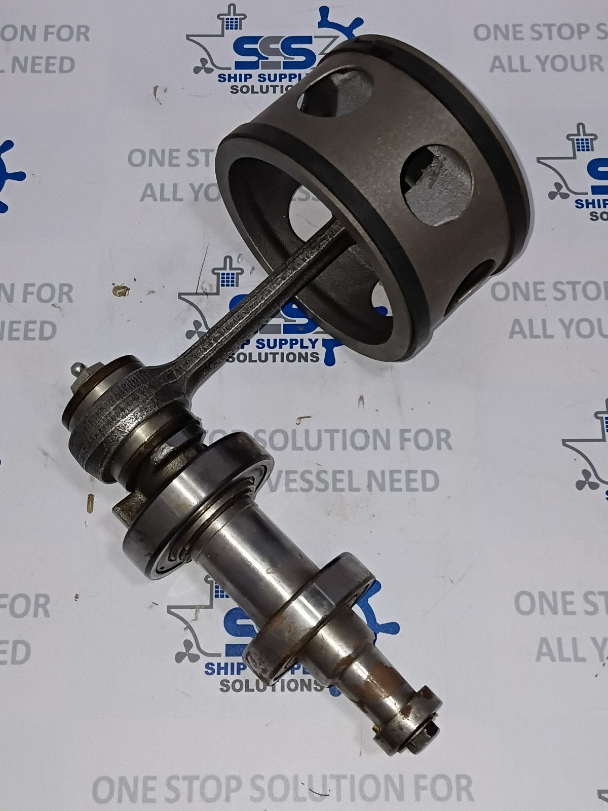 Zollner ZET Horn 131/141/90/110AC Piston, Connecting Rod, and Crankshaft set