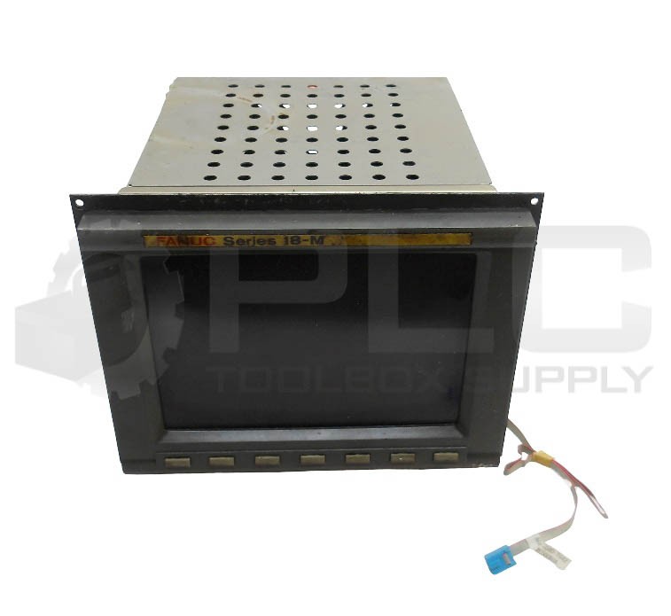 FANUC TOSHIBA A61L-0001-0093 MONITOR DISPLAY W/ D9MM-11A CRT DISPLAY MODULE 18-M