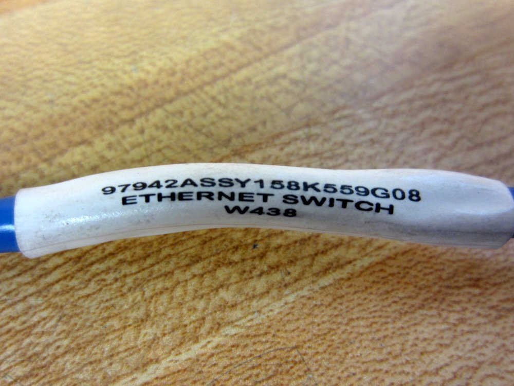 Northrup Grumman 158K559G08 Turck Cable Assy, W438, Ethernet Switch