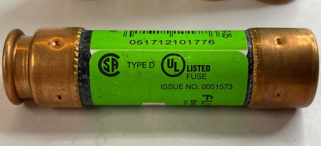 BUSSMANN FUSETRON FUSES CLASS RK5 SEREIS FRN-R TIME DELAY DUAL ELEMENT 35A